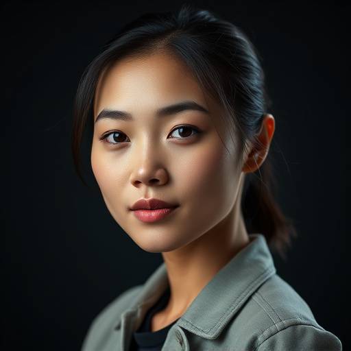 Professional headshot of Ava Chen, portrait photographer